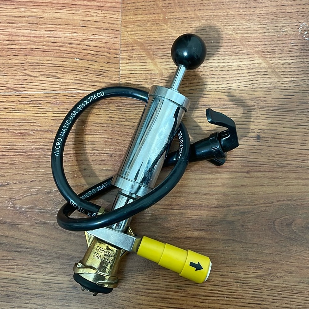 Micro Matic Keg Tap - NO MORE KEG DEPOSITS
